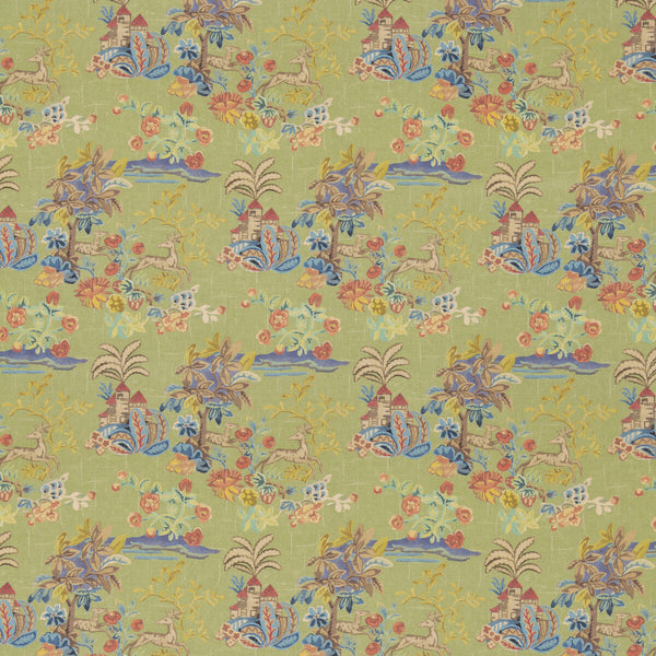 Knight'S Tale Texture - Spring Green Green By G P & J Baker | G P & J Baker X Kit Kemp Prints & Embroideries |Novelty  Multipurpose Print