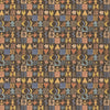 Samples and Purchasing available for Potato Print - Chocolate Brown By G P & J Baker | G P & J Baker X Kit Kemp Prints & Embroideries |Novelty  Multipurpose Print at Designer Wallcoverings and Fabrics