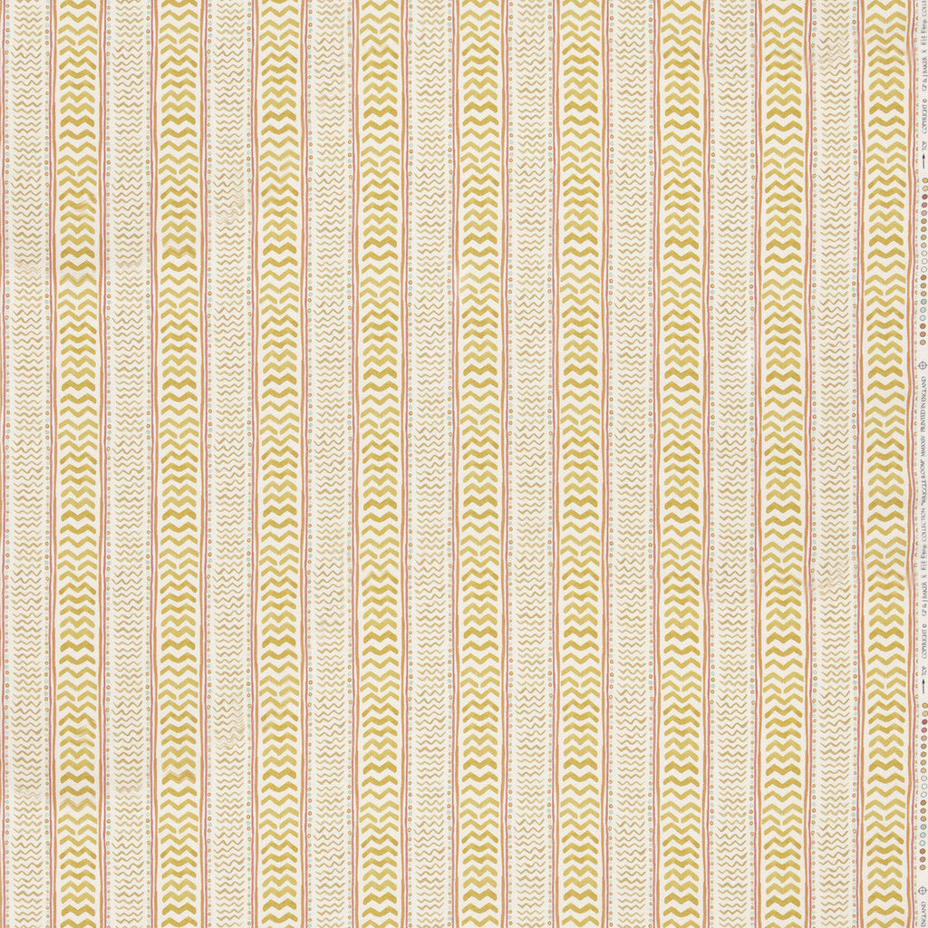 Samples and Purchasing available for Wriggle Room - Ochre Yellow By G P & J Baker | G P & J Baker X Kit Kemp Prints & Embroideries |Global  Multipurpose Print at Designer Wallcoverings and Fabrics