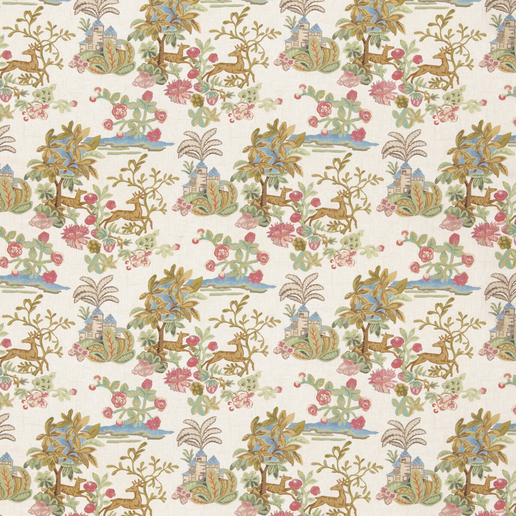 Samples and Purchasing available for Knight'S Tale - Jewel Multi By G P & J Baker | G P & J Baker X Kit Kemp Prints & Embroideries |Novelty  Multipurpose Print at Designer Wallcoverings and Fabrics