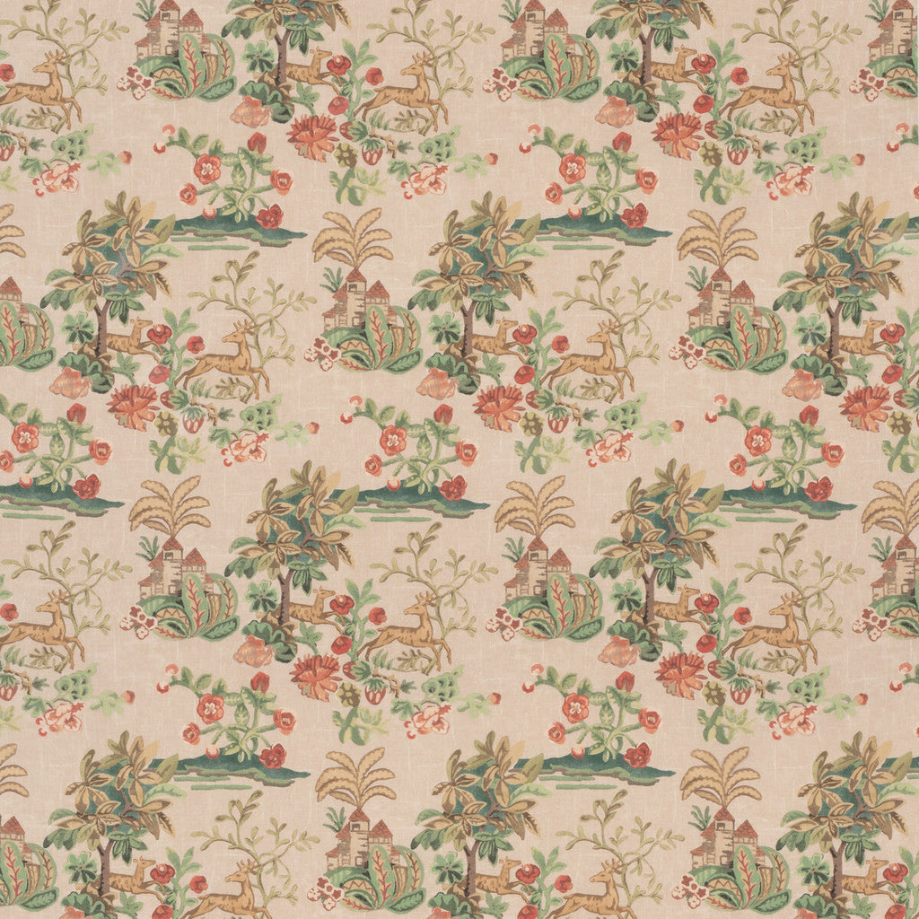 Samples and Purchasing available for Knight'S Tale - Plaster Pink By G P & J Baker | G P & J Baker X Kit Kemp Prints & Embroideries |Novelty  Multipurpose Print at Designer Wallcoverings and Fabrics