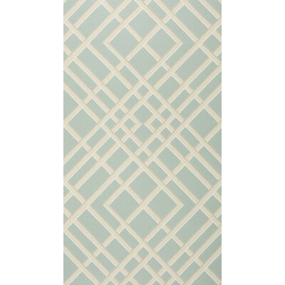 Treillage Sidewall - Glacier Light Green By Brunschwig & Fils | Volume 56 Print