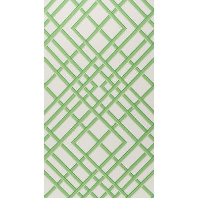 Samples and Purchasing available for Treillage Sidewall - Leaf Green By Brunschwig & Fils | Volume 56 |  Wallcovering Print at Designer Wallcoverings and Fabrics