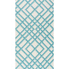 Treillage Sidewall - Aqua Blue By Brunschwig & Fils | Volume 56 |  Wallcovering Print