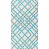 Samples and Purchasing available for Treillage Sidewall - Aqua Blue By Brunschwig & Fils | Volume 56 |  Wallcovering Print at Designer Wallcoverings and Fabrics