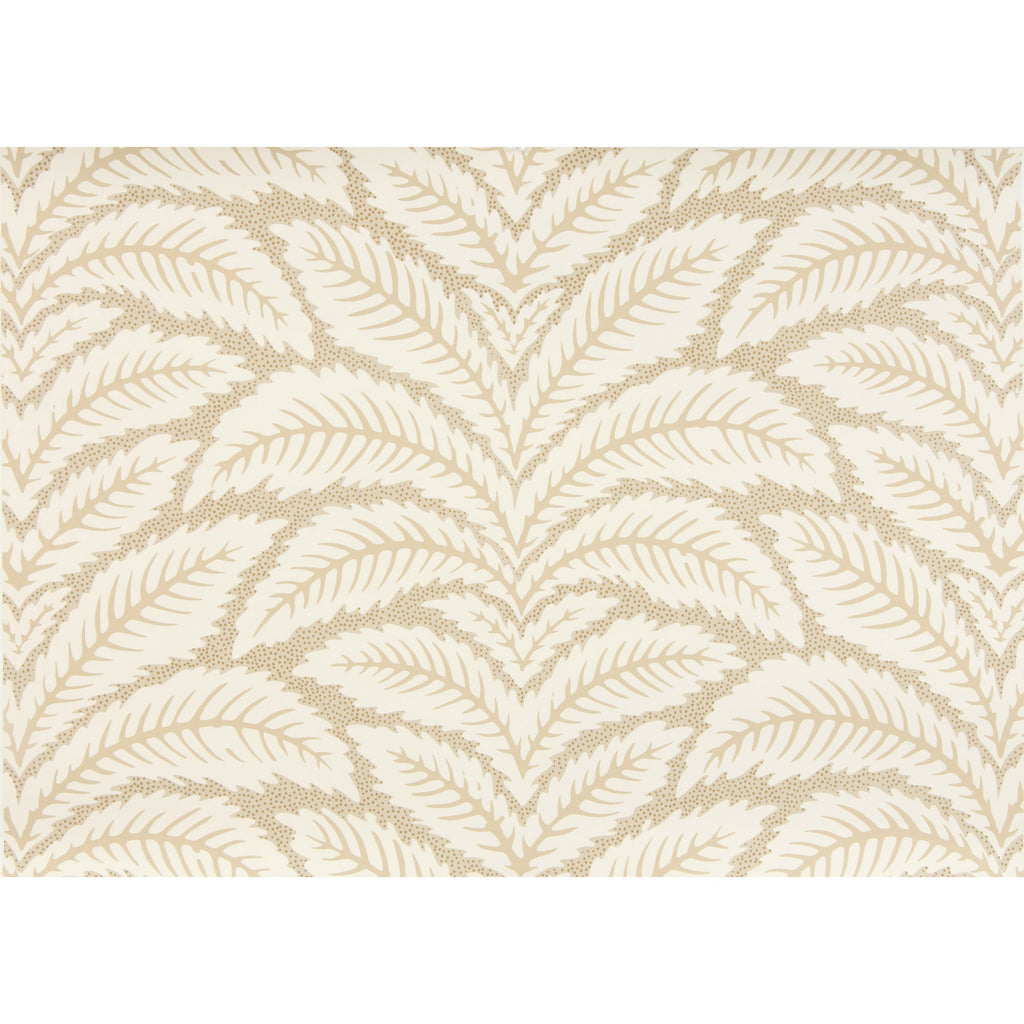 Talavera - Beige By Brunschwig & Fils | Botanical & Floral Wallcovering Print