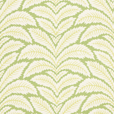 Samples and Purchasing available for Talavera - Leaf Green By Brunschwig & Fils |  | Botanical & Floral Wallcovering Print at Designer Wallcoverings and Fabrics