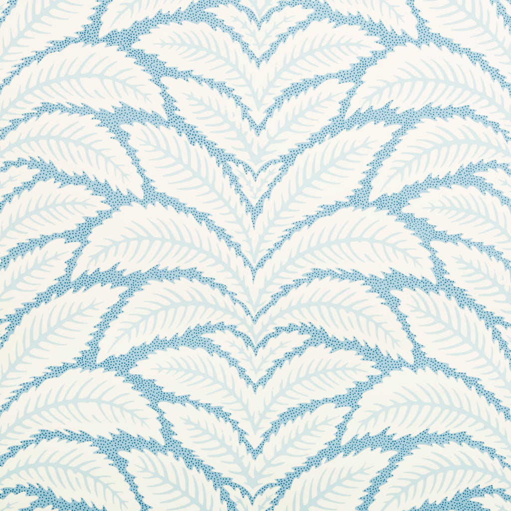 Talavera - Blue By Brunschwig & Fils | Botanical & Floral Wallcovering Print