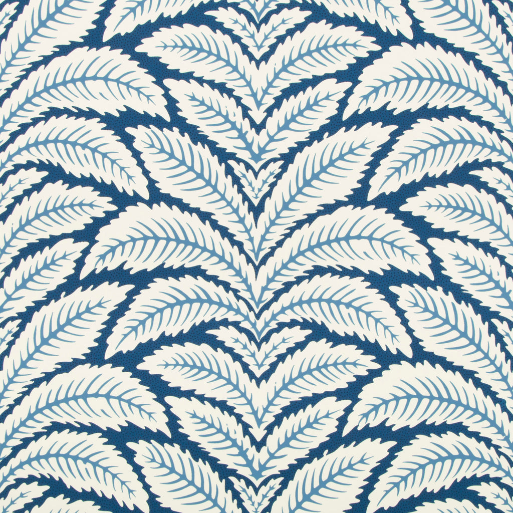 Talavera - Indigo By Brunschwig & Fils | Botanical & Floral Wallcovering Print