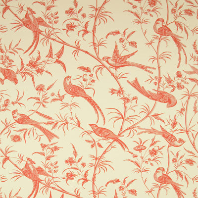 Bengali - Rose Pink By Brunschwig & Fils |  | Botanical & Floral Wallcovering Print