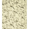 Bengali - Black Black By Brunschwig & Fils | Botanical & Floral Wallcovering Print