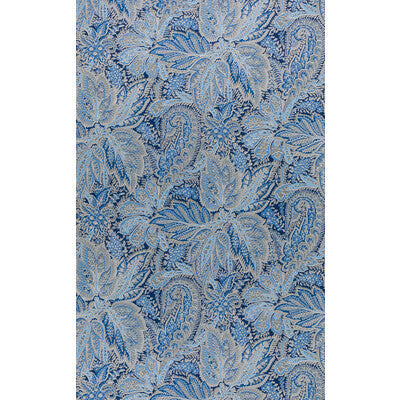 Chandigarh - Sapphire Blue By Brunschwig & Fils | Volume 56 Print