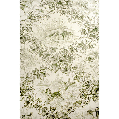 On Point - Hunter Green By Brunschwig & Fils |  | Animal/Insects Wallcovering Print