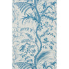 Bird And Thistle - Blue Light Blue By Brunschwig & Fils | Toile Wallcovering Print