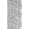 Staccato On Paper - Black On White Black By Brunschwig & Fils | Kirk Brummel | Geometric Wallcovering Print