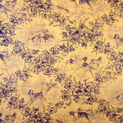 On Point Cotton Print - Blue Light Blue By Brunschwig & Fils |  |Flora & Fauna Toile Multipurpose Print