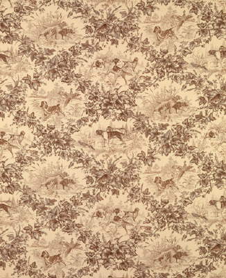 On Point Cotton Print - Tobacco Brown By Brunschwig & Fils |  |Flora & Fauna Toile Multipurpose Print