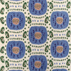 Samples and Purchasing available for Samarkand Cotton And Linen Print - Canton Blue/Green Light Blue By Brunschwig & Fils | Les Alizes | Ikat/Southwest/Kilims Multipurpose Print at Designer Wallcoverings and Fabrics