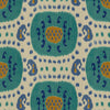Samples and Purchasing available for Samarkand Cotton And Linen Print - Aqua/Blue Blue By Brunschwig & Fils | Les Alizes | Ikat/Southwest/Kilims Multipurpose Print at Designer Wallcoverings and Fabrics