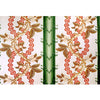 Samples and Purchasing available for Josselin Cotton And Linen Print - Cypress And Coral Green By Brunschwig & Fils |  | Botanical & Floral Multipurpose Print at Designer Wallcoverings and Fabrics