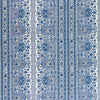 Samples and Purchasing available for Digby S Tent Linen & Cotton Print - Moroccan Blue Light Blue By Brunschwig & Fils | Charlotte Moss | Global Multipurpose Print at Designer Wallcoverings and Fabrics