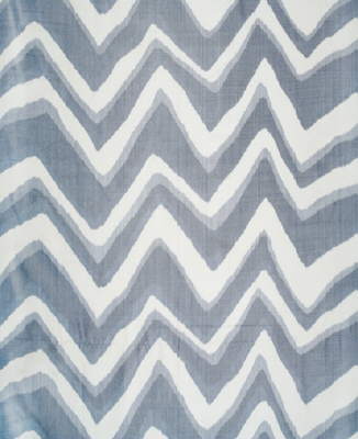 Samples and Purchasing available for Chevron Bar Silk Warp Print - Marine Blue By Brunschwig & Fils |  | Geometric Multipurpose Print at Designer Wallcoverings and Fabrics
