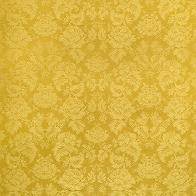 Samples and Purchasing available for Moulins Damask - Canary Yellow By Brunschwig & Fils |  | Damask Upholstery  at Designer Wallcoverings and Fabrics