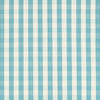 Samples and Purchasing available for Carsten Check - Pool Turquoise By Brunschwig & Fils | Normant Checks And Stripes Ii |Plaid / Check  Upholstery Weave at Designer Wallcoverings and Fabrics