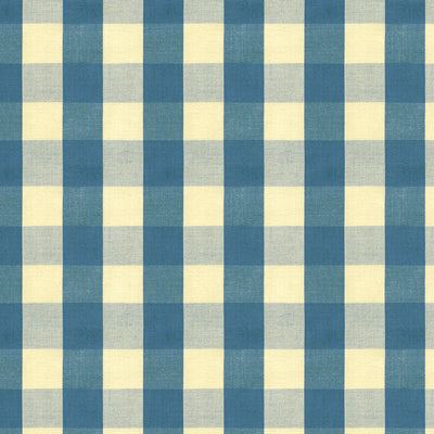 Samples and Purchasing available for Carsten Check - Indigo Blue By Brunschwig & Fils | Tresors De Jouy |Plaid / Check  Upholstery Weave at Designer Wallcoverings and Fabrics