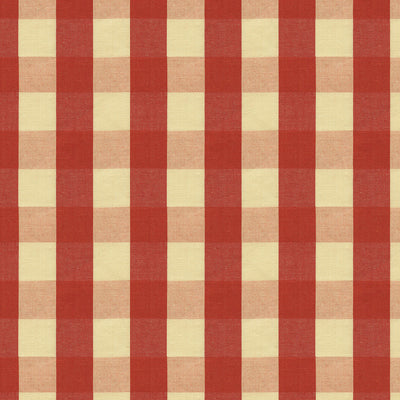 Samples and Purchasing available for Carsten Check - Pomegranate Burgundy/Red By Brunschwig & Fils | Tresors De Jouy |Plaid / Check  Upholstery Weave at Designer Wallcoverings and Fabrics