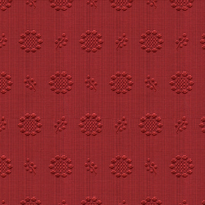 Samples and Purchasing available for Chandler Figured Woven - Red Currant Burgundy/Red By Brunschwig & Fils |  | Ottoman Upholstery  at Designer Wallcoverings and Fabrics