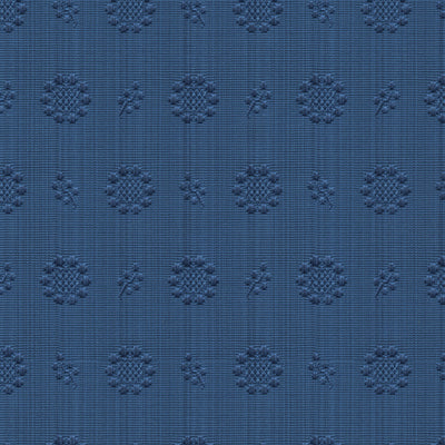 Samples and Purchasing available for Chandler Figured Woven - Royal Blue Blue By Brunschwig & Fils |  | Ottoman Upholstery  at Designer Wallcoverings and Fabrics