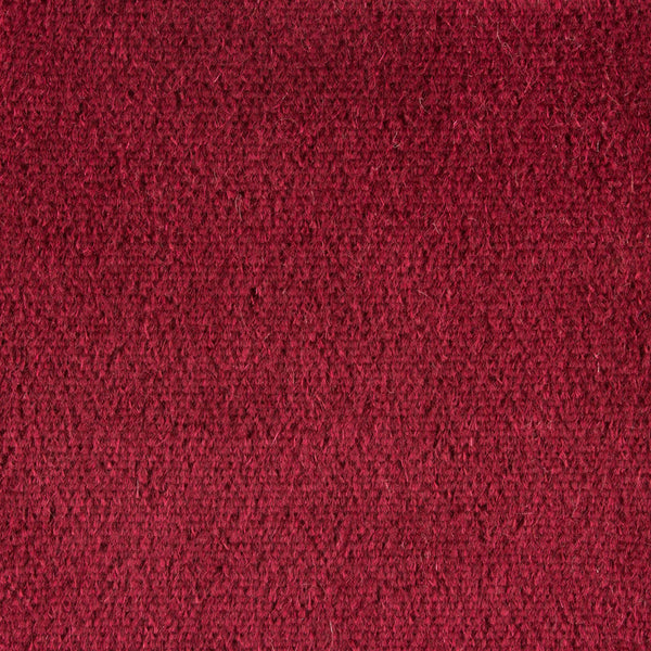 Autun Mohair Velvet - Crimson Burgundy/Red By Brunschwig & Fils | Solid Texture Upholstery Mohair