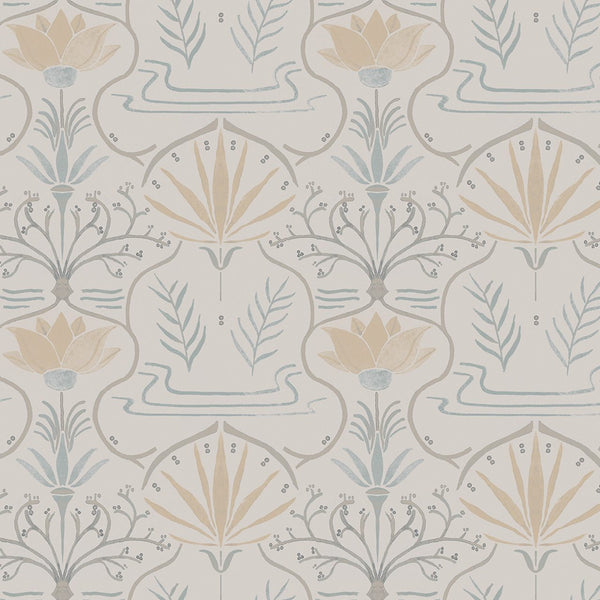 Voysey Morado, Roll Vinyl Wallcoverings | Tres Tintas