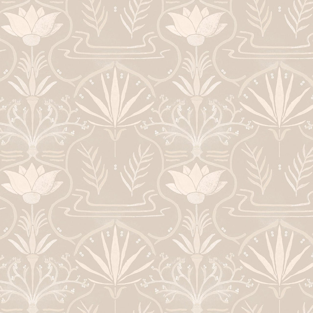 Voysey Beige, Roll Vinyl