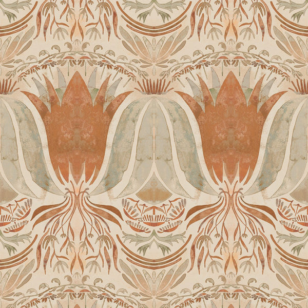 Palau Naranja, Roll Vinyl Wallcoverings | Tres Tintas