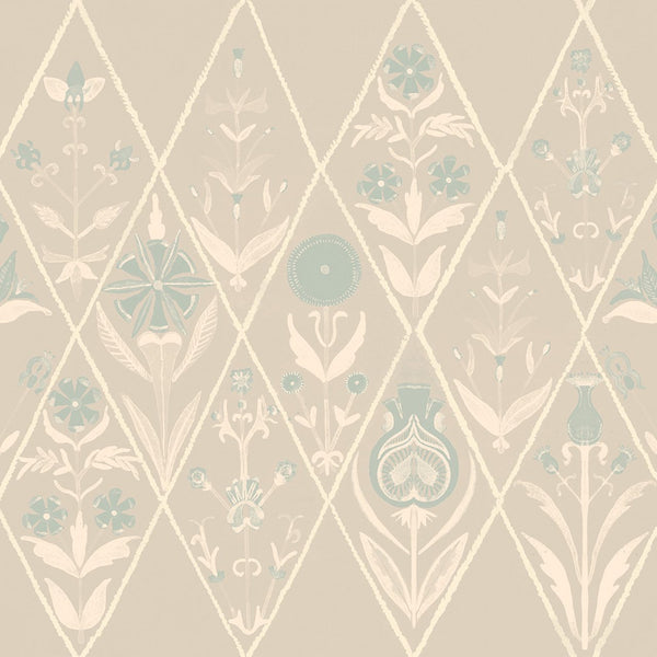 Rajola Beige, Roll Vinyl Wallcoverings | Tres Tintas