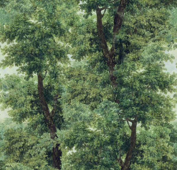 Branchy Meadow - Green Wallcovering | Mind the Gap