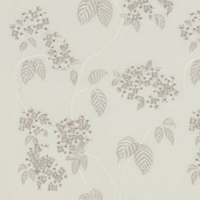Hydrangea Sheer - Ivory White By G P & J Baker | Ashmore |  Drapery Sheer