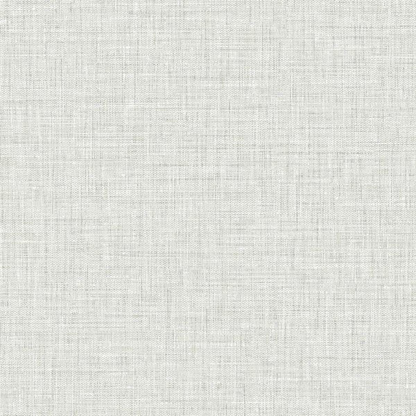 Malibu Easy Linen Wallpaper - Contemporary Linen - Heather Gray | Malibu Wallpaper