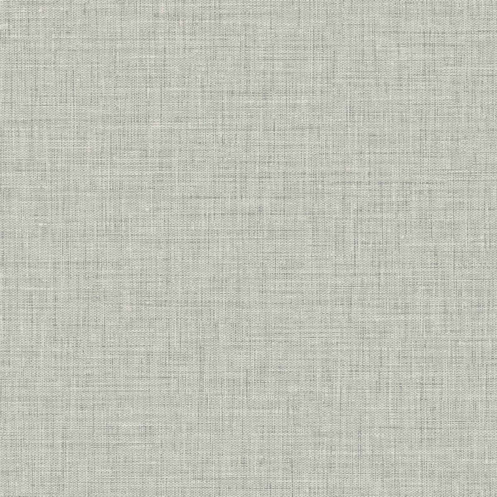 Malibu Easy Linen Wallpaper - Contemporary Linen - Fog Gray | Malibu Wallpaper