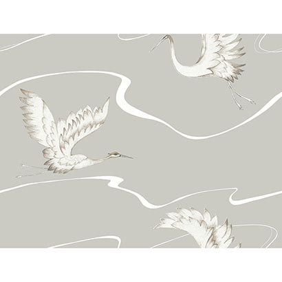 Perpignan Cream Wallcovering | Jeffrey Stevens