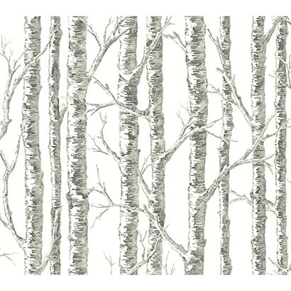Stornoway Charcoal Wallcovering | Jeffrey Stevens