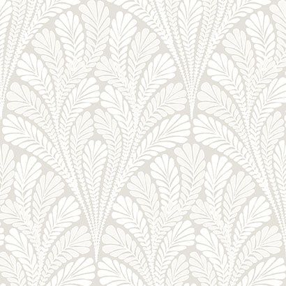 Monaco Cream Wallcovering | Jeffrey Stevens