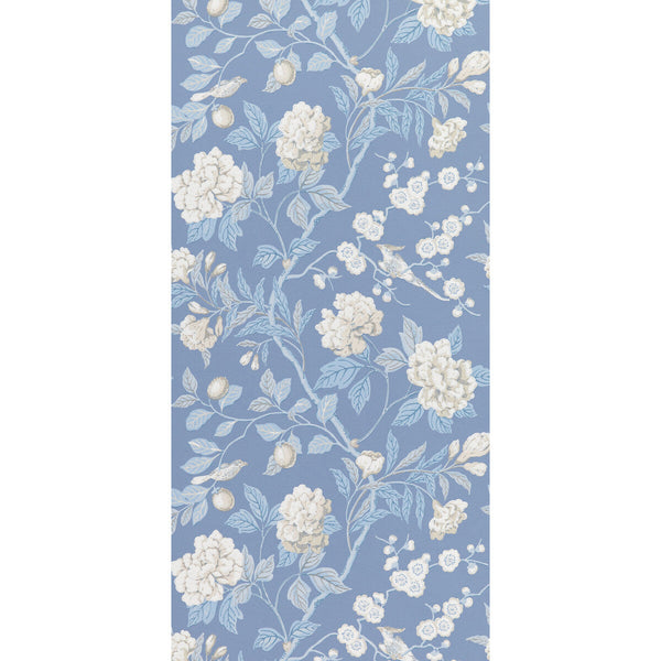 Emperor'S Garden - Blue By G P & J Baker | Signature Ii Wallcoverings |Botanical & Floral  Wallcovering