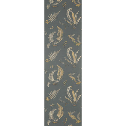 Ferns - Charcoal/Bronze Black By G P & J Baker | Signature |Botanical & Floral  Wallcovering Print