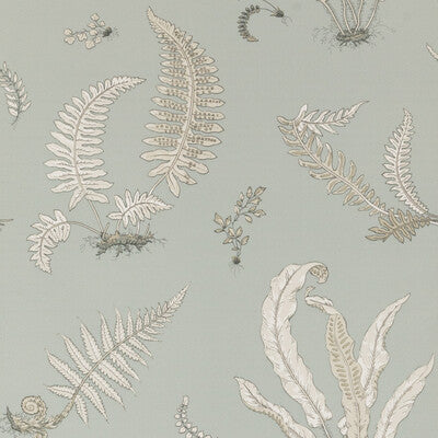 Ferns - Soft Blue By G P & J Baker | Signature |Botanical & Floral Wallcovering Print