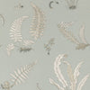 Ferns - Soft Blue Blue By G P & J Baker | Signature |Botanical & Floral  Wallcovering Print