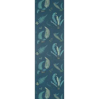 Ferns - Indigo/Teal Blue By G P & J Baker | Signature |Botanical & Floral  Wallcovering Print