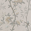 Peony & Blossom - Dove/Silver By G P & J Baker | Langdale |Animal/Insects Botanical & Floral Wallcovering Print